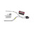 Dakota 87-96 dual exhaust 2.5 pipe Flowmaster Super 10