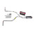 Dakota 87-96 dual exhaust 2.5 pipe Flowmaster 50  Side Exit