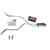 Dakota 87-96 dual exhaust 2.5 pipe Flowmaster 50 SW Tip Corner exit