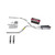 Dakota 87-96 dual exhaust 2.5 pipe Flowmaster 50 SW Tip