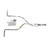 Dakota 87-96 dual exhaust 2.5 pipe Glass Pack muffler  Side Exit