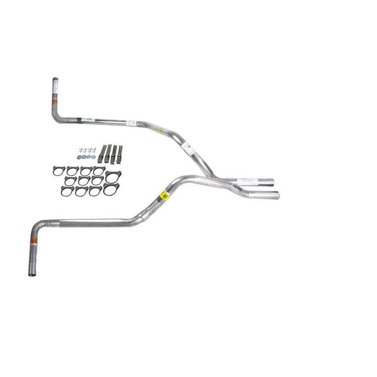 Silverado HD dual exhaust 2.5 pipe No Muffler   Side Exit
