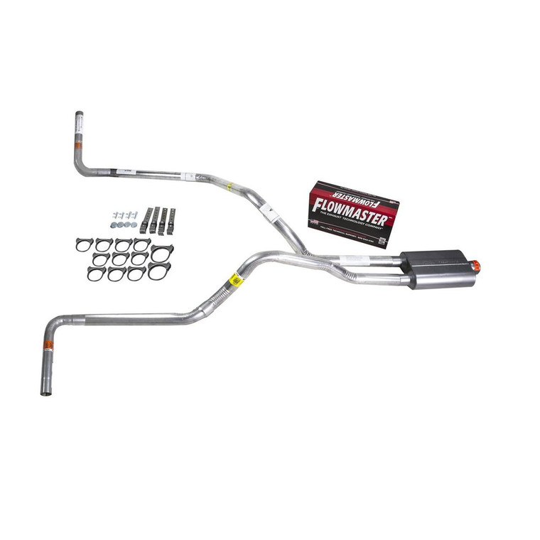 Dakota 97-05 dual exhaust 2.5 pipe Flowmaster 40   Side Exit