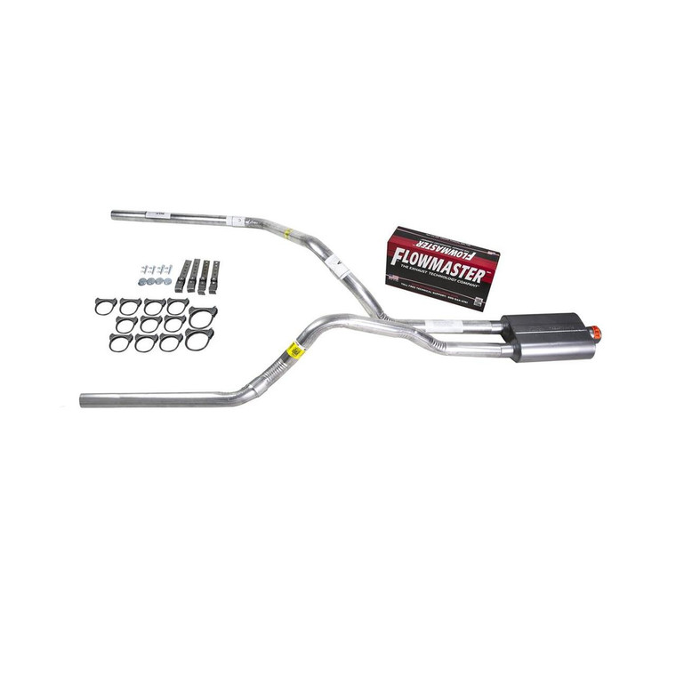S10 / S15 95-01 dual exhaust 2.25 pipe Flowmaster 40