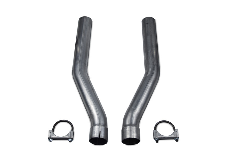 Dodge 2.5" Aluminized "through bumper" adapters 