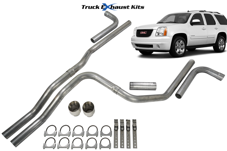 GMC Yukon XL 2007-2014 Customizable 2.5" Dual Exhaust Kit
