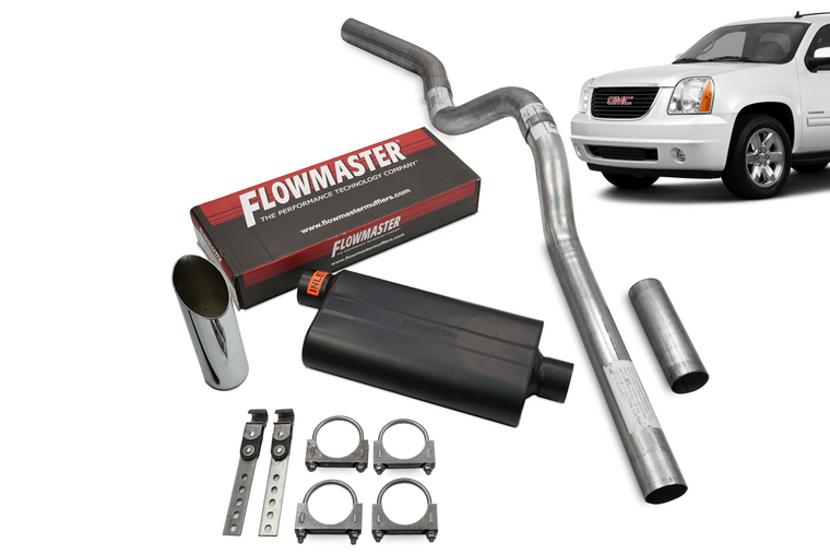 GMC Yukon 2007-2014 Customizable 3.0" Single Exhaust Kit