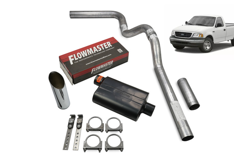 Customizable Single 3" Exhaust Kit for Ford 1998 to 2006