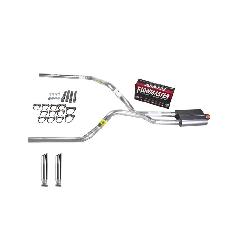 F150 05-06 dual exhaust 2.5 pipe Flowmaster 40  RC Tip