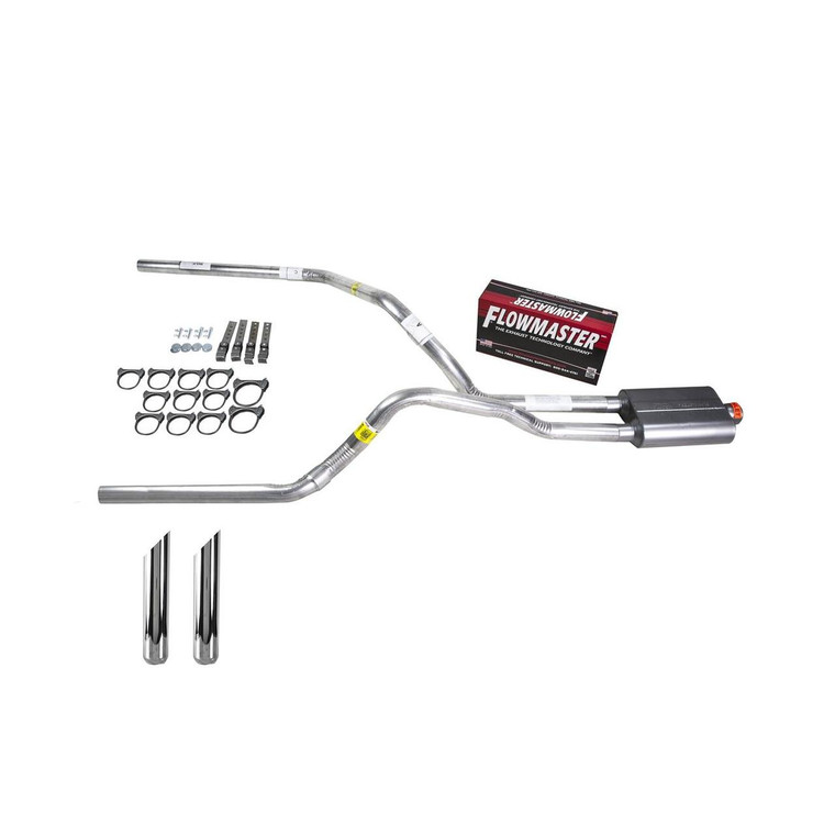 F150 07-13 dual exhaust 2.25 pipe Flowmaster 40  SW Tip