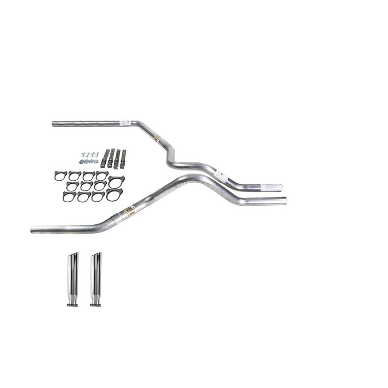 Ranger 96-04 dual exhaust 2.25 MA pipe No Muffler  RC Tip