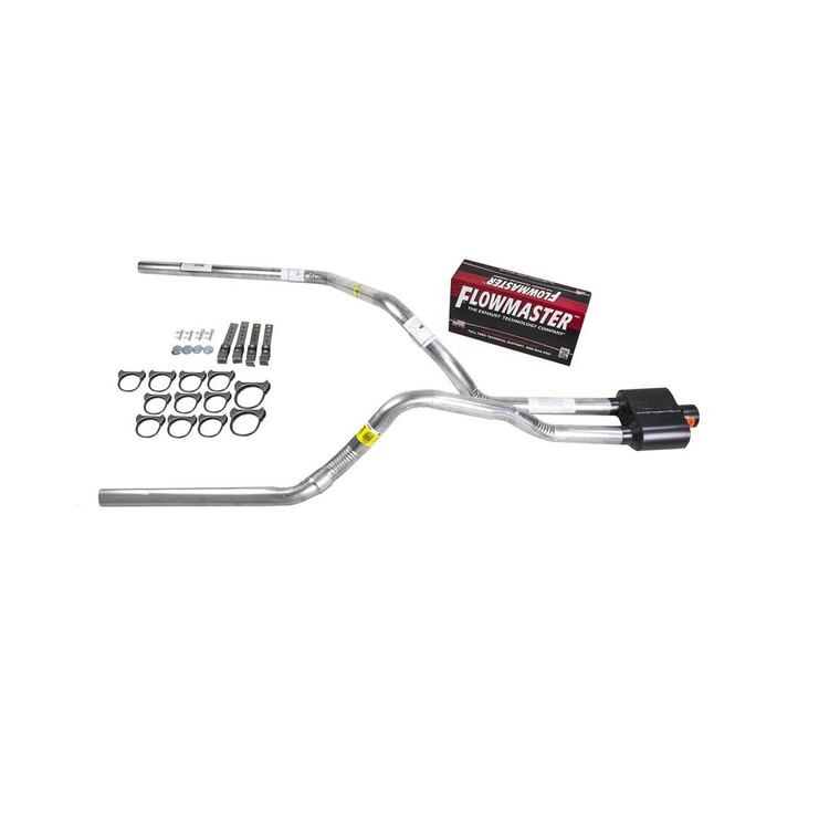Dakota 87-96 dual exhaust 2.5 pipe Flowmaster Super 10