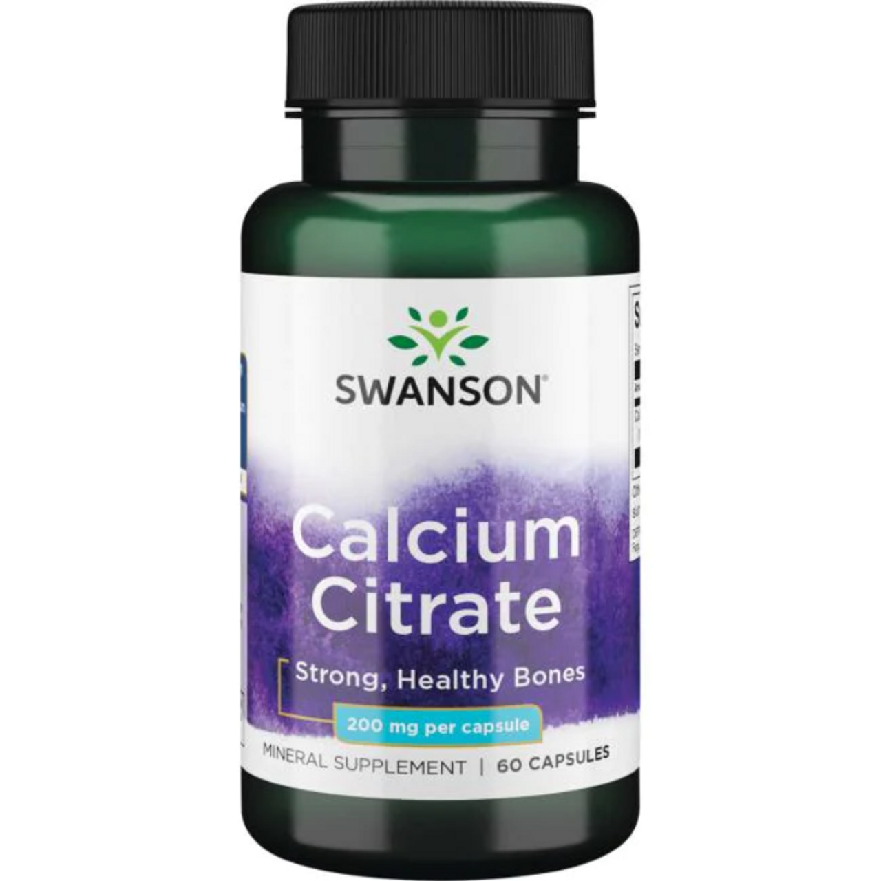 Swanson Calcium Citrate 60 caps