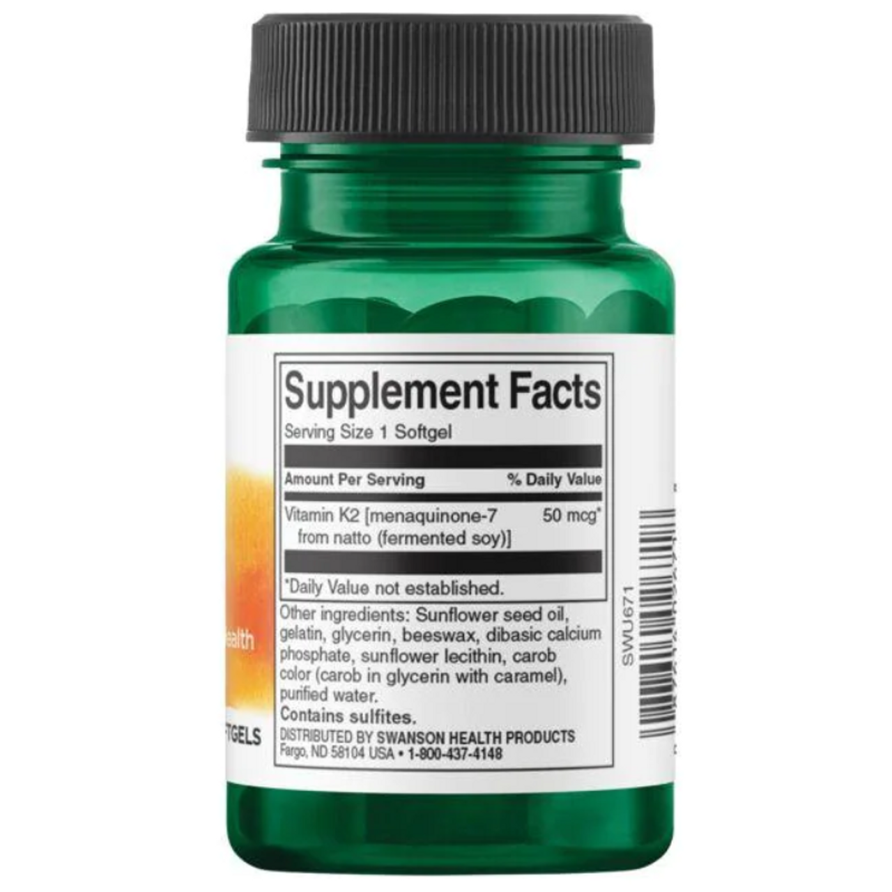 SwansonVitamin K-2 30 softGels Supplement