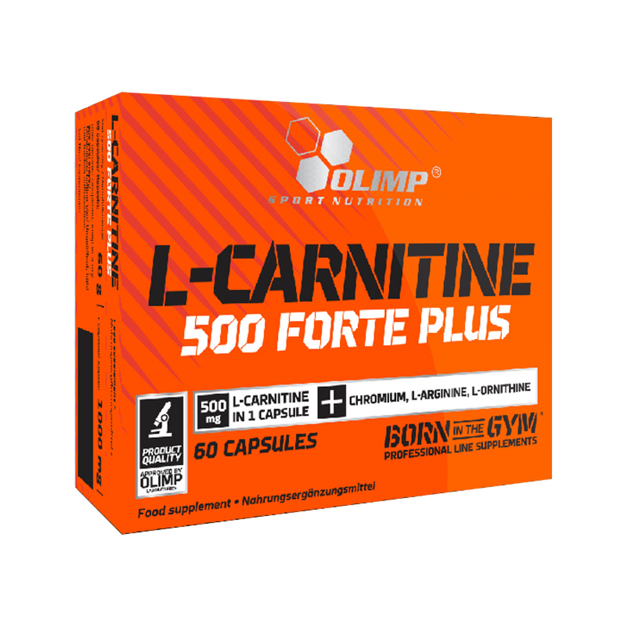 Olimp - L-CARNITINE 500 FORTE PLUS - 60 CAPS