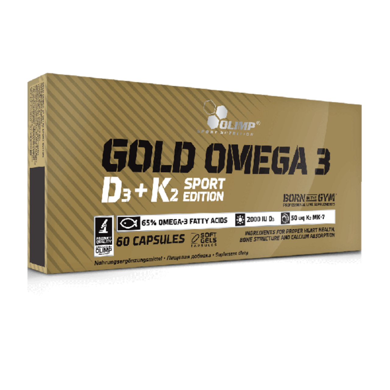 Olimp - Gold Omega 3 D3+K2 SPORT EDITION - 60 CAPS