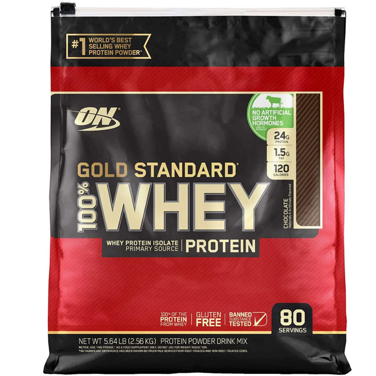 Optimum Nutrition - Gold Standard 100% WHEY Protein - 4.5kg Chocolate