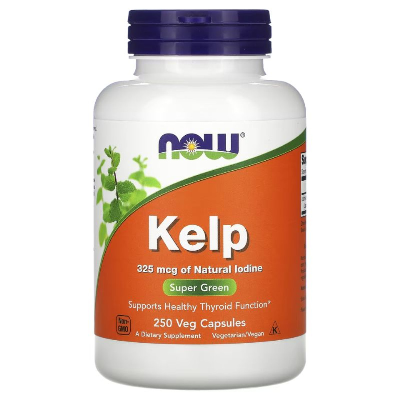 NOW FOODS Kelp - 250 Veg Caps