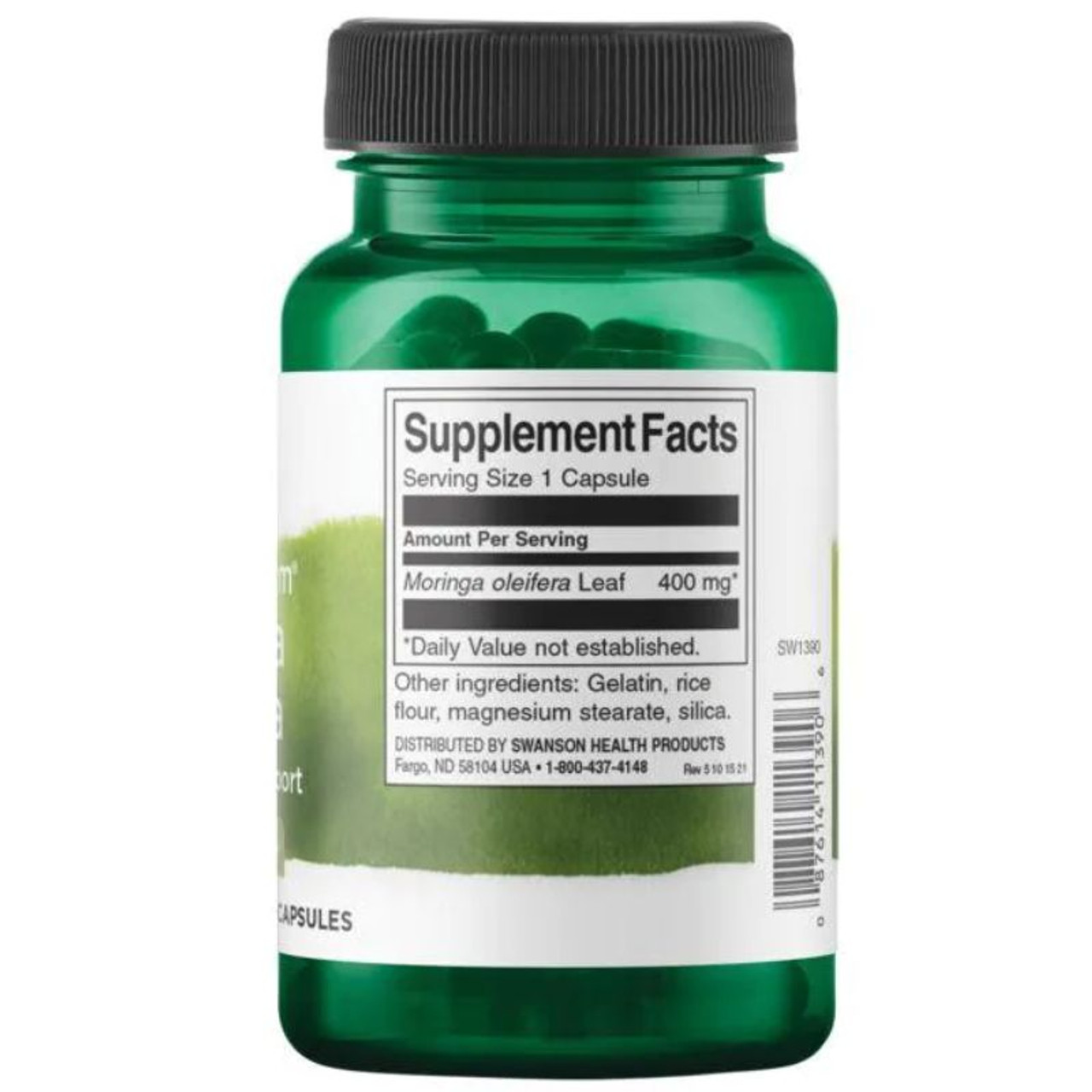 Swanson Moringa Oleifera 60 caps supplement