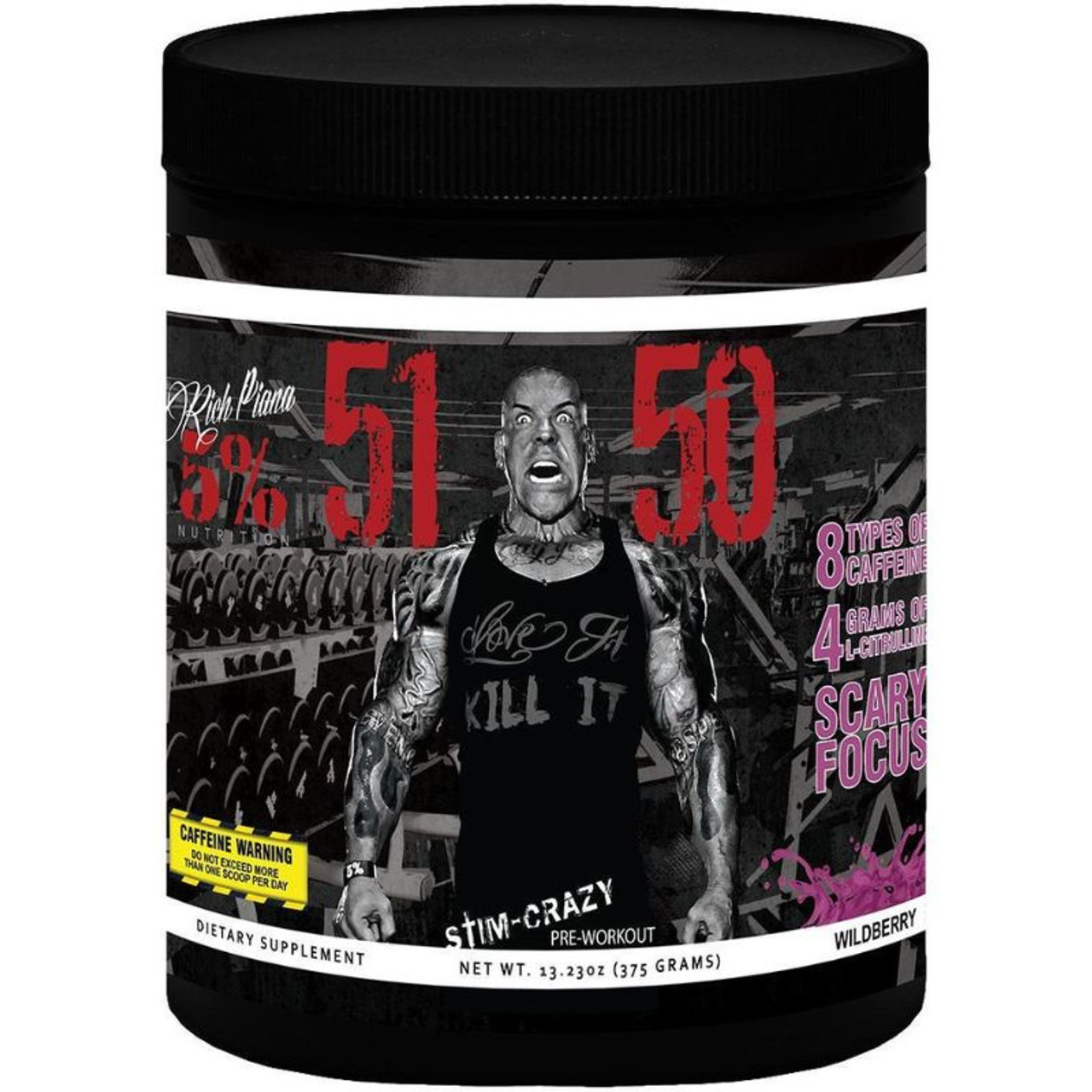 5150  Rich Piana 5% Nutrition - 375g - Wildberry