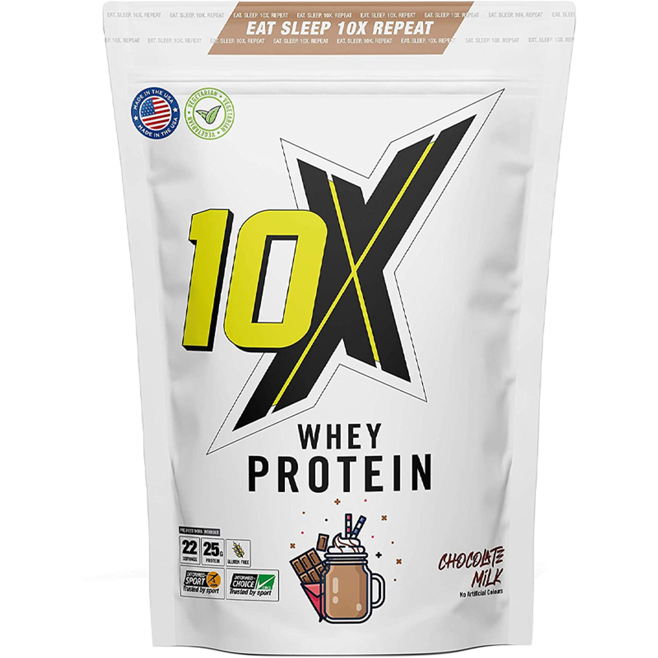 10X Whey Protein 700g Chocolate Milk
