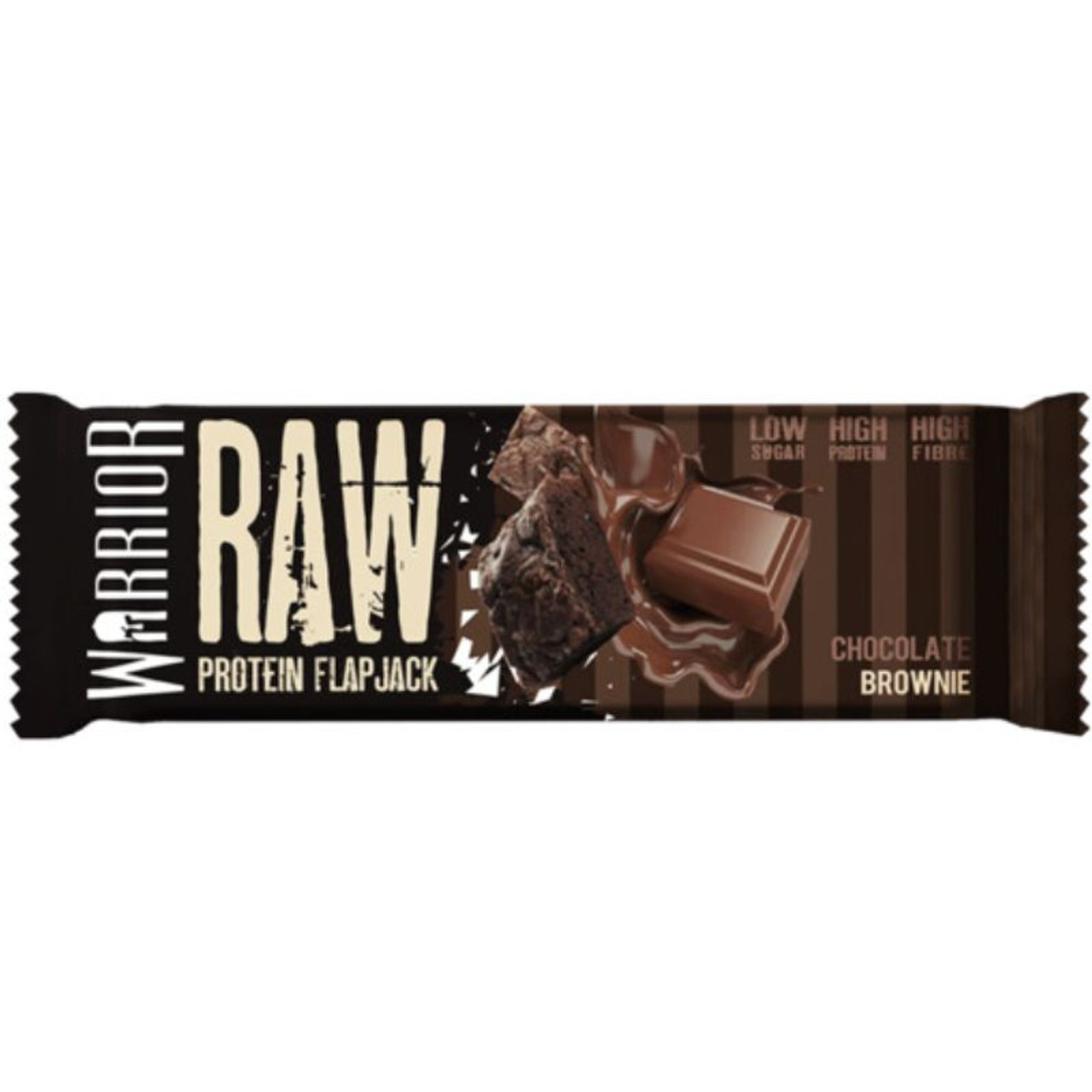 Warrior Raw Protein Flapjack Bar-75G Chocolate Brownie