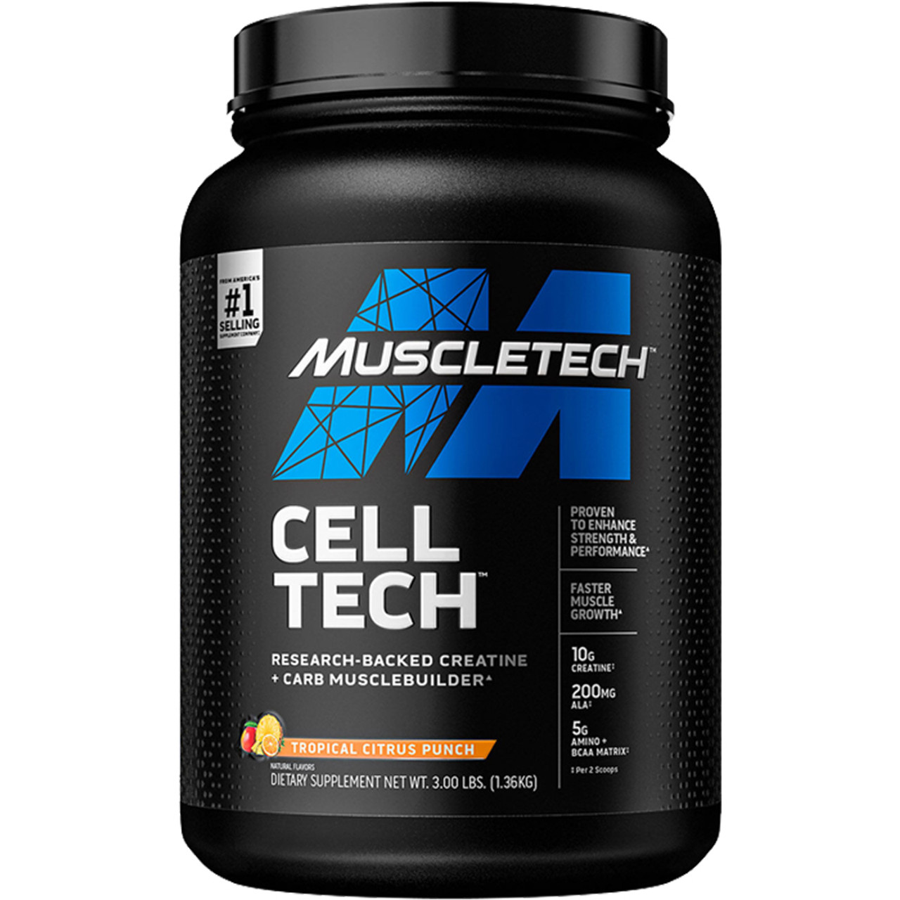 MuscleTech - Cell Tech Tropical Citrus