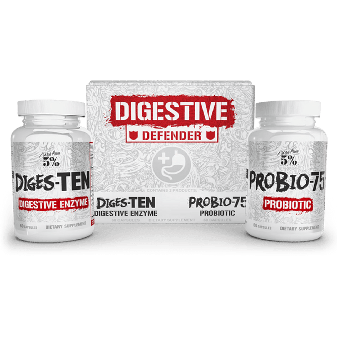 Rich Piana 5% nutrition Digestive Defender