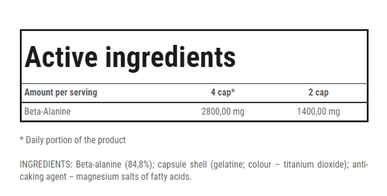 BETA-ALANINE 700