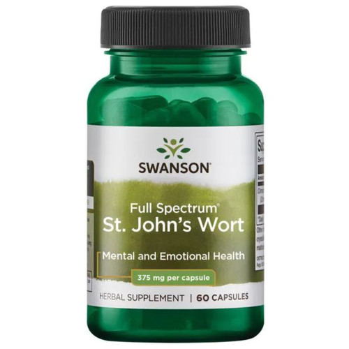 Swanson Premium St Johns Wort 375 mg 60 Caps