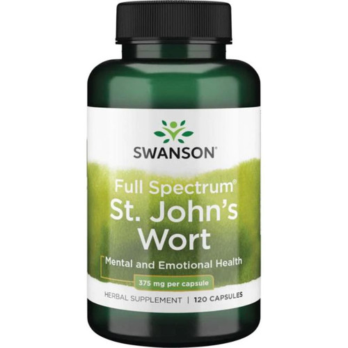 Swanson Premium St Johns Wort 375 mg 120 Caps