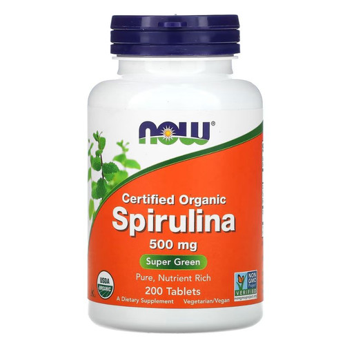 Now Foods Spirulina 200 Tabs