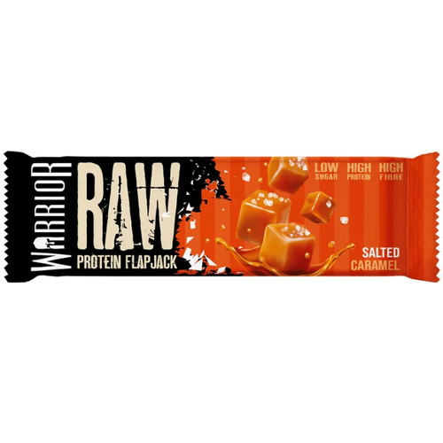 Warrior Raw Protein Flapjack Bar-75G Salted Caramel