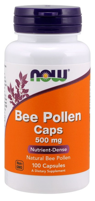 Now Foods Bee Pollen 100 x 500mg caps