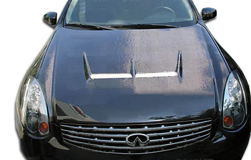 2003-2007 Infiniti G Coupe G35 Carbon Creations Type J Hood