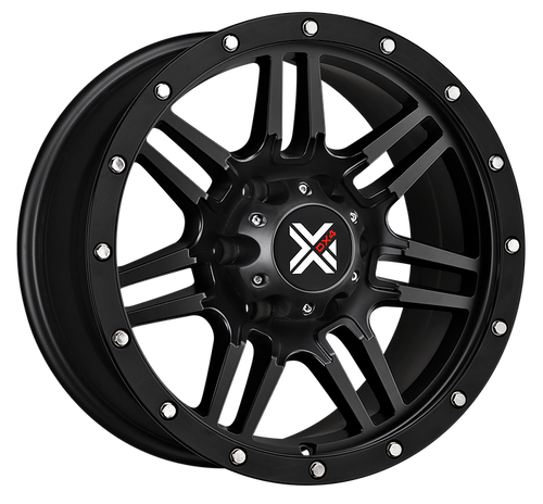 DX4 15x8 Type 7S 5x114.3 matte black 4x4 off road wheels