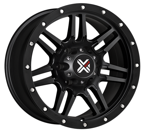 DX4 17x8.5 Type 7S 5x114.3 matte black 4x4 off road wheels