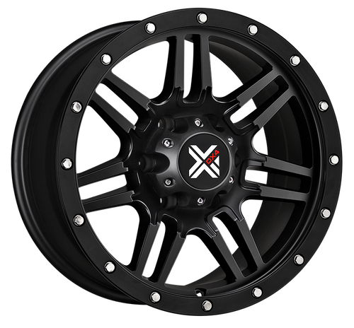 DX4 20x9 Type 7S 6x139.7 Et10 matte black 4x4 off road wheels