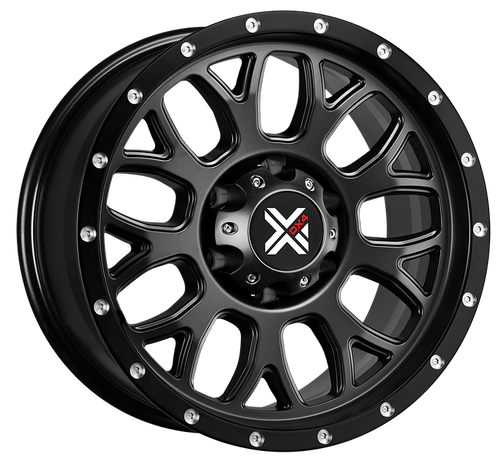 DX4 15x8 GEAR 6x5.5 6x139.7 matte black wheels