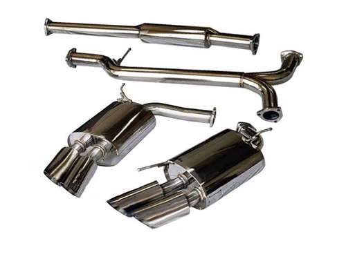 Tsudo Acura 2007-08 TL Type-S SE Quad Tips Catback Exhaust (20-9210)