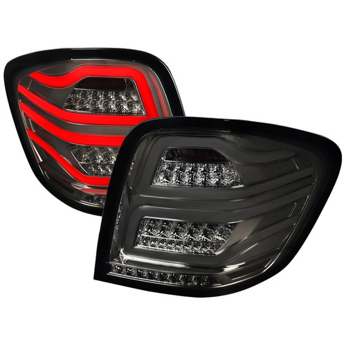 Spec-D 06-11 Mercedes Benz W164 Ml Class Led Tail Lights Smoke (LT-BW16406GLED-TM)