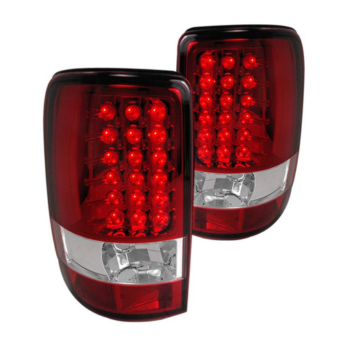 Spec-D 00-06 Chevrolet/Gmc Denali/Tahoe Led Tail Lights Red (LT-DEN00RLED-TM)