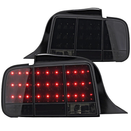 Spec-D 05-09 Ford Mustang 05-09 Sequential LedTail lights Red/smoke (LT-MST05RGLED-SQ-TM)