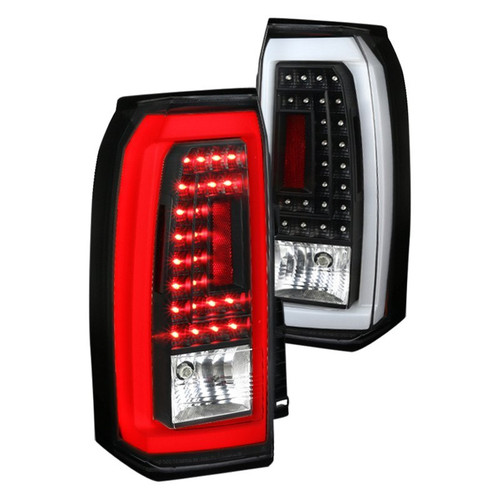 Spec-D 14-18 Gmc Yukon Led Tail Lights- Black