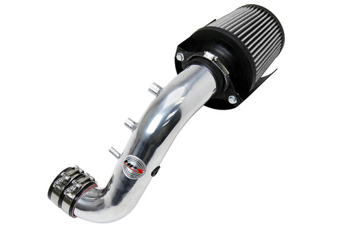 HPS Polish Short ram Air Intake Kit + Heat Shield K20 EP3 Short Ram 827-121P