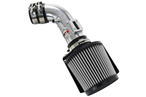 HPS Polish Short ram Air Intake Kit + Heat Shield Cool Short Ram 827-163P