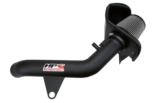 HPS Performance Black Short ram Air Intake for 2014-2016 BMW 435i 435ix F32 F33 F36 3.0L Turbo N55