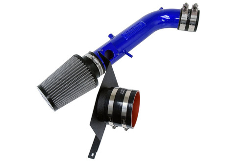 HPS Blue Short Ram Air Intake Kit + Heat Shield Short ram Cool 827-590BL