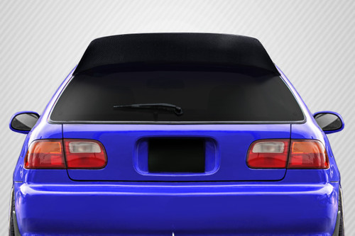 Carbon Creations 1992-1995 Honda Civic HB Demon Rear Roof Wing Spoiler
