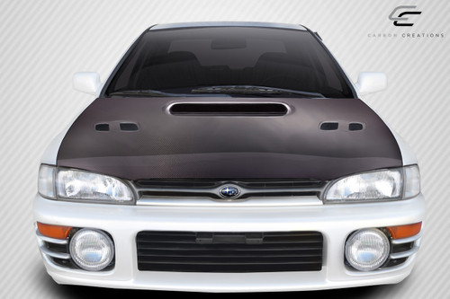 1993-2001 Subaru Impreza Carbon Creations STI Look Hood - 1 Piece